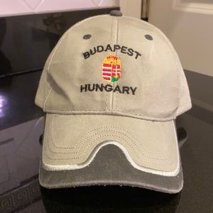 Vintage Budapest Hungary baseball cap